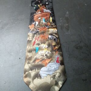 EXQUISITE 100% Polyester NOAH ARK Gospitality Soul Winning Men Tie